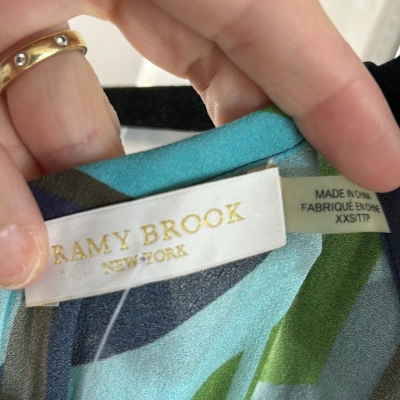 Ramy Brook Ibiza  Geometric Mini Dress - Picture 4 of 7